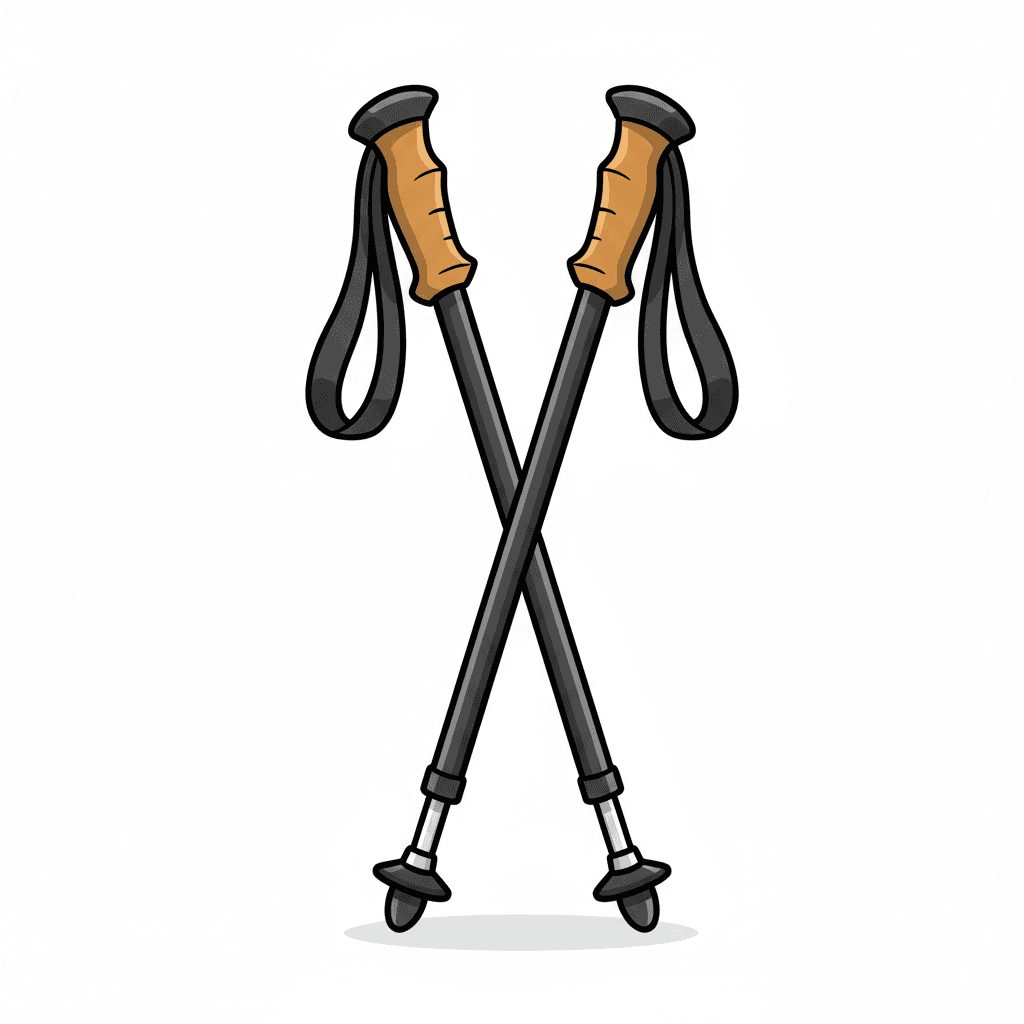 Carbon Fiber Trekking Poles
