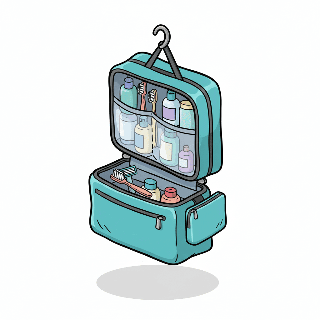 Hanging Toiletry Organizer